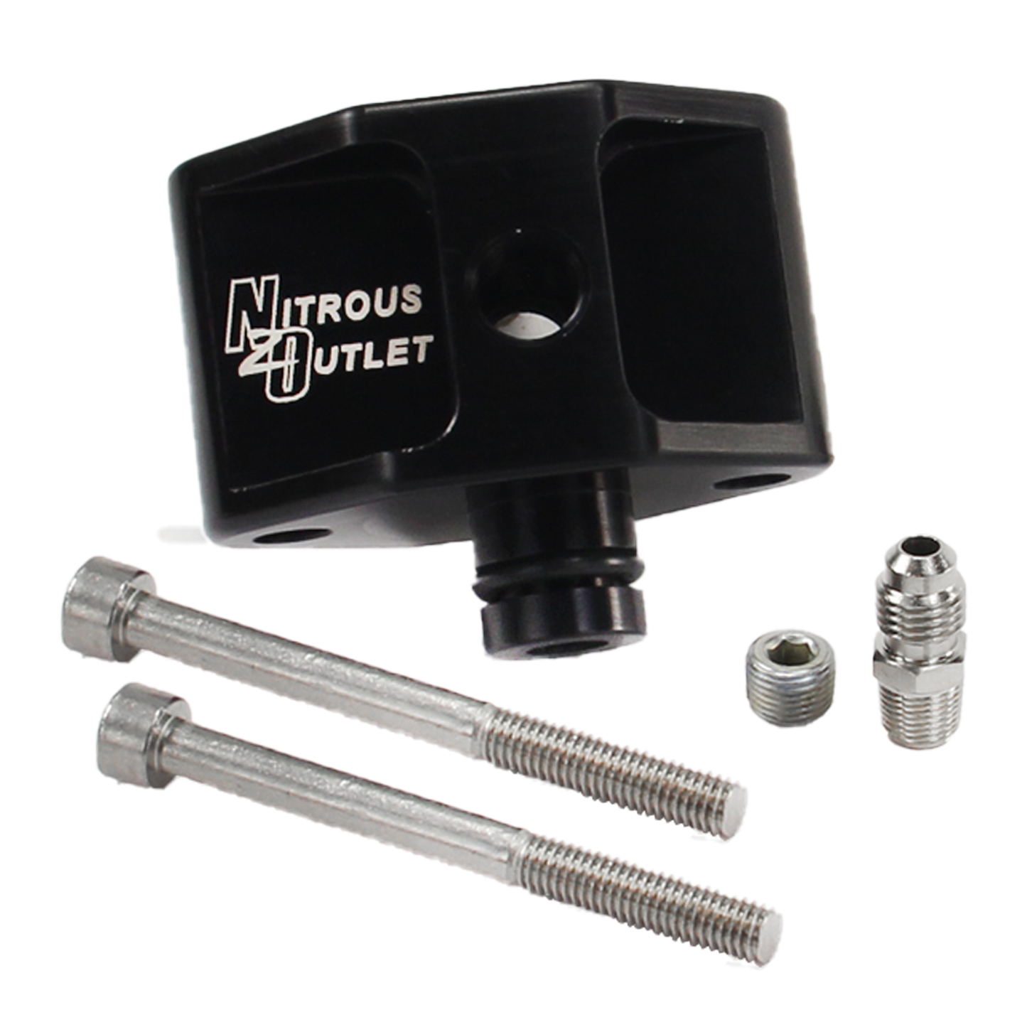 Nitrous Outlet Ford 3V 4.6L/5.4L Fuel Rail Adaptor Kit - 2005-2010 Mustang
