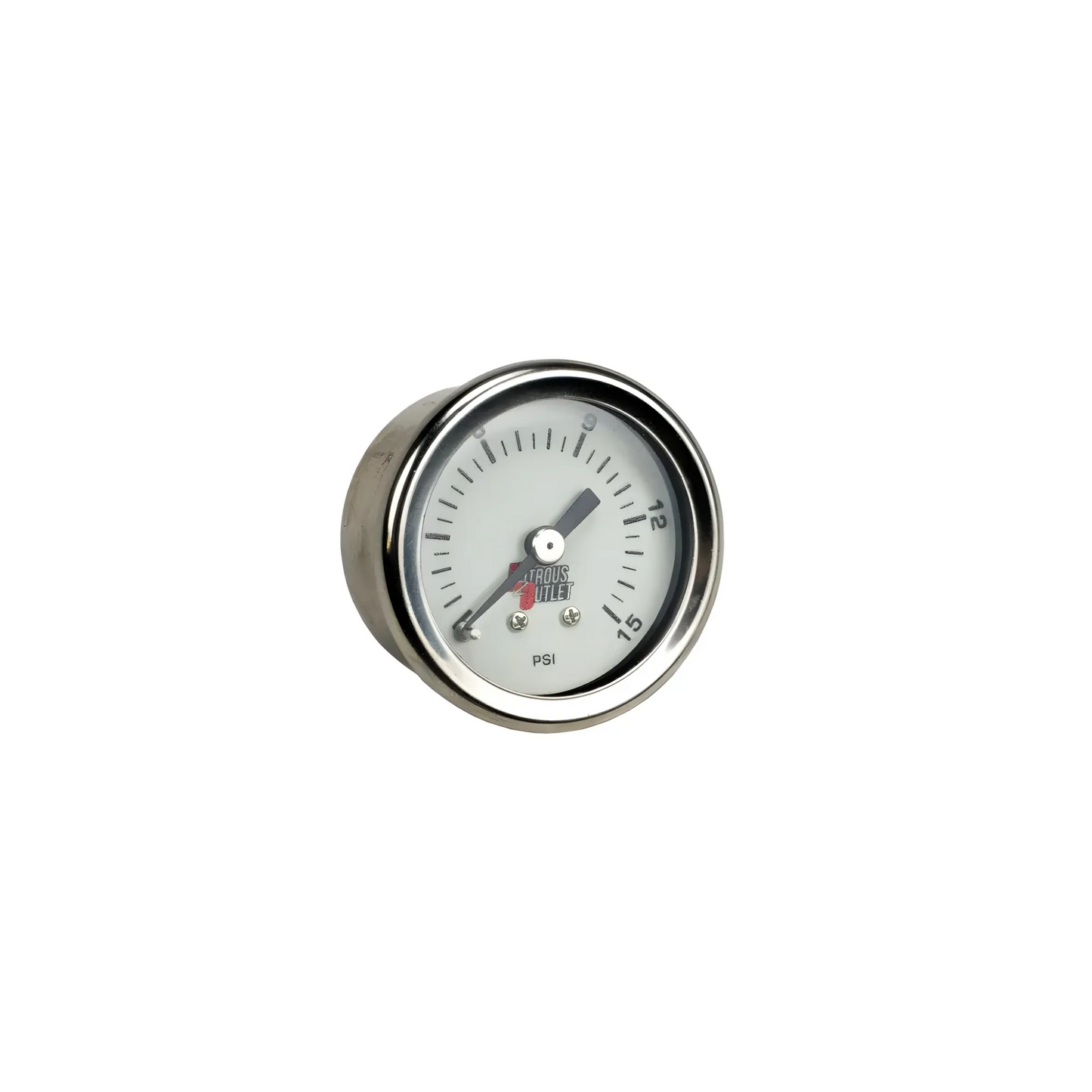 Nitrous Outlet Fuel Pressure Gauge - 6AN Manifold (0-15 psi)