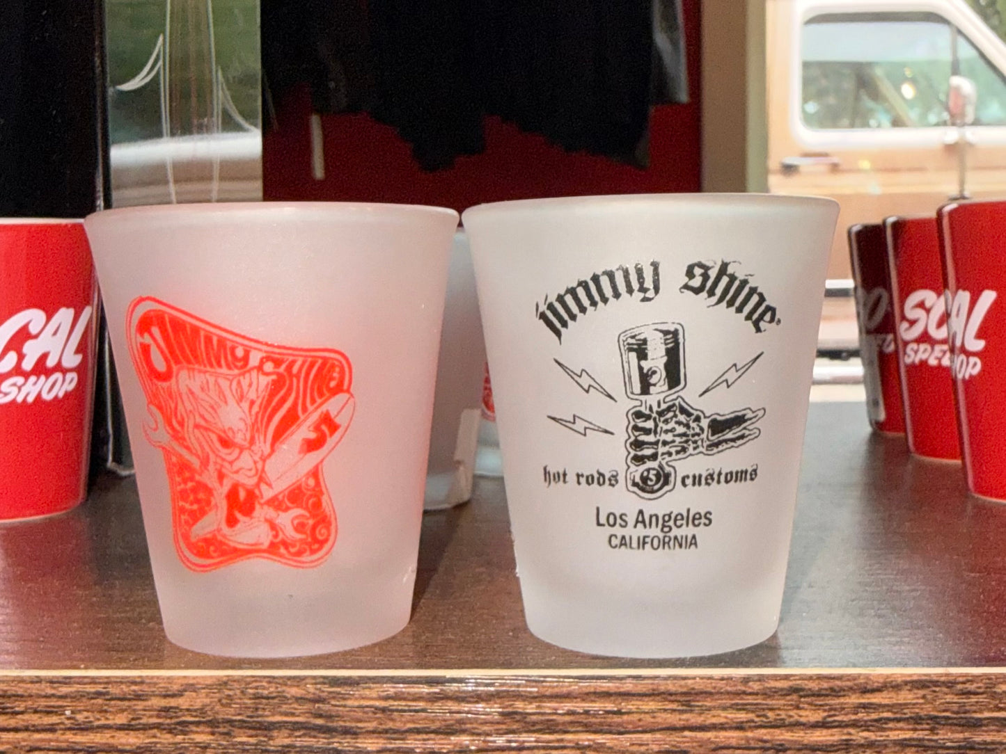 Jimmy Shine Shot Glass