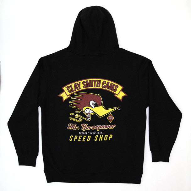 Clay Smith Black Hooded Sweatshirt