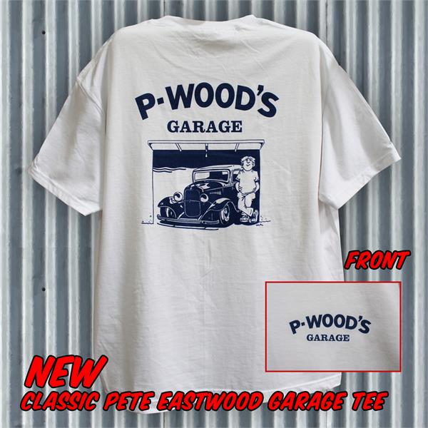 P-WOOD'S GARAGE TEE