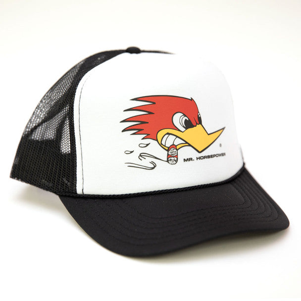 Mr. Horsepower Mesh Adjustable Black Baseball Hat