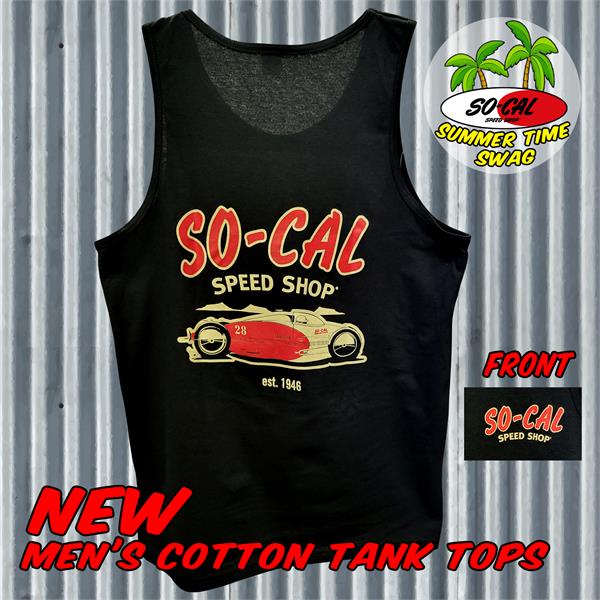 SO-CAL Speed Shop Bellytank Profile Mens Tank Top