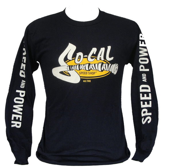 SO-CAL Speed Shop Cam Long Sleeve - Navy