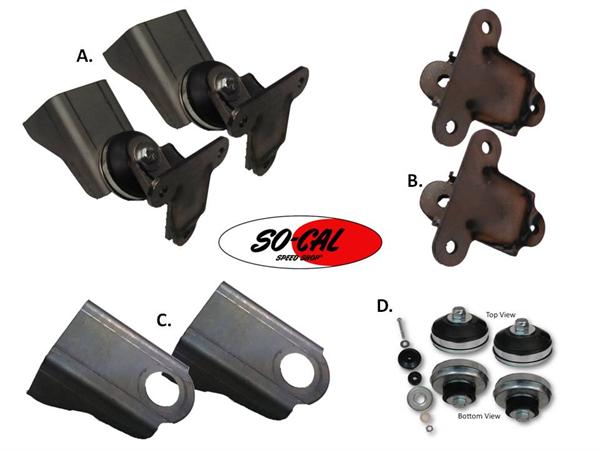 Early Style Universal SBC Mount Combo & Pieces