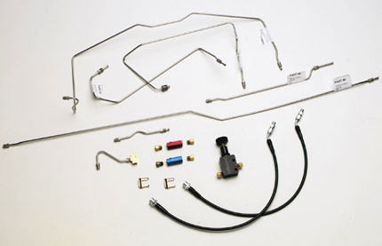 SO-CAL Speed Shop Front Disc, Rear Drum Brake Line Kit