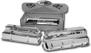 SO-CAL Speed Shop Big Block Chevy Chrome Valve Covers