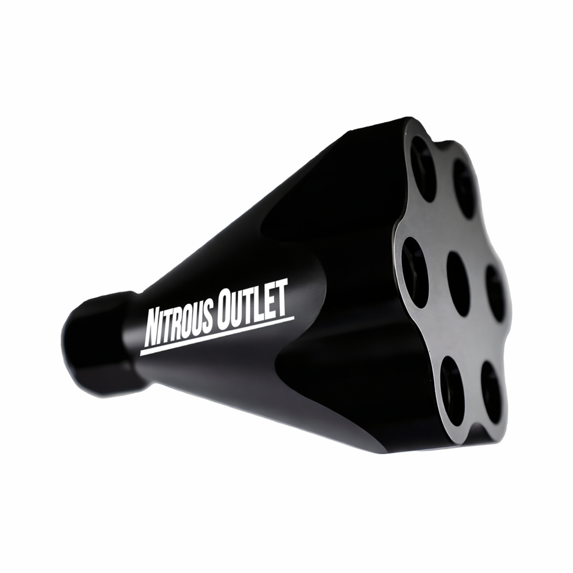 Nitrous Outlet 1 in 6 Out Shower Head Distribution Block