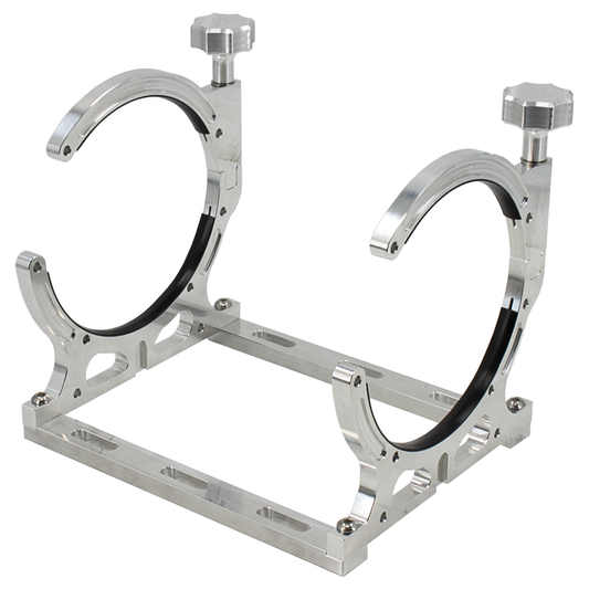 Nitrous Outlet Single Billet Vertical Mount Bottle Bracket - 10lb/15lb