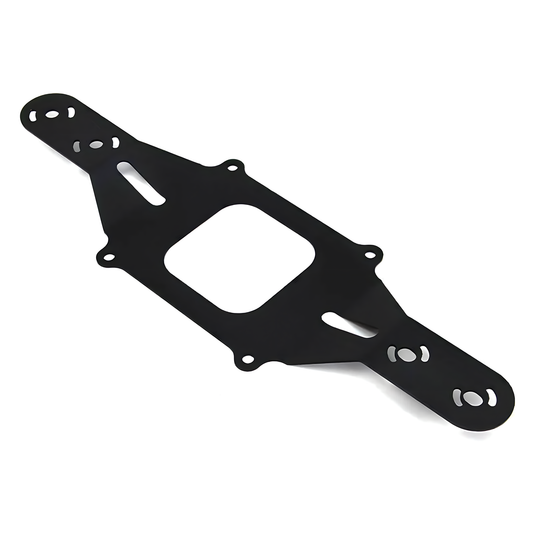 Nitrous Outlet 4150 Flange Shallow Break 4 Solenoid Bracket - Front Center/Rear Center Solenoid Locations