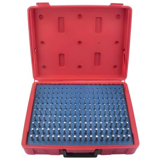 Nitrous Outlet Pin Gage Set.Size: .011-.060"Set qty: 50Length: 2"Accuracy: +.0000-.0002"
