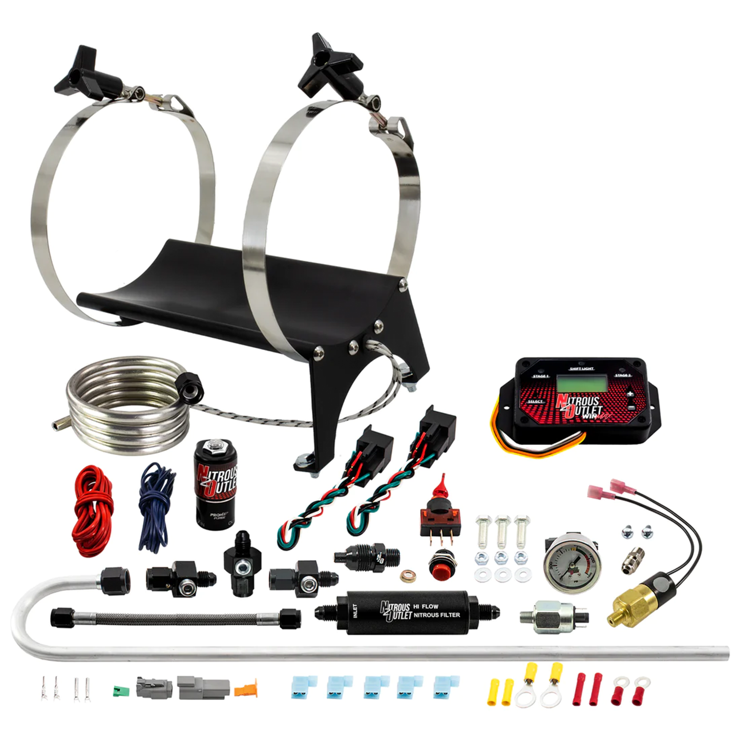 Nitrous Outlet Ultimate Nitrous Accessory Package - WinMax - High Fuel Pressure/6AN