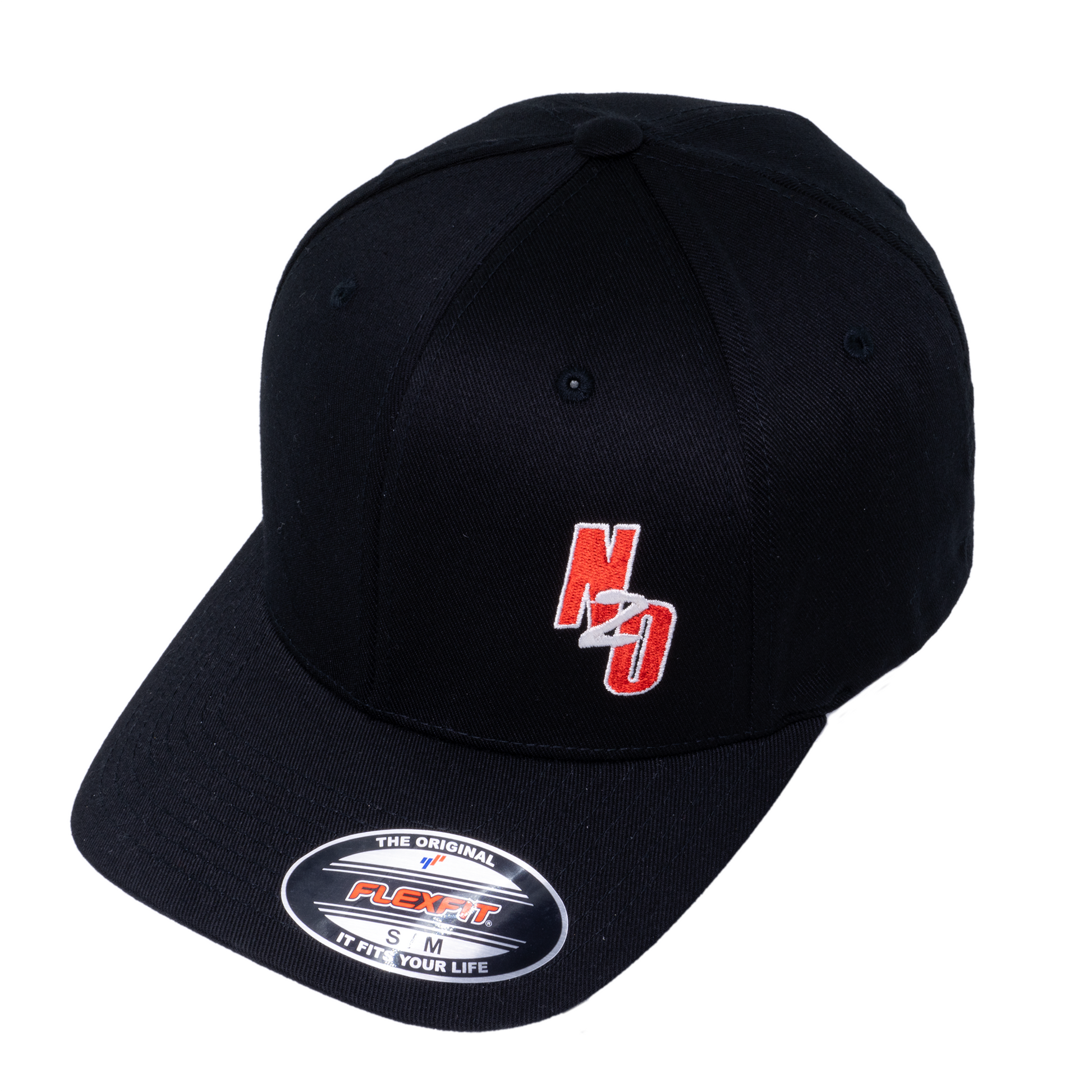 Nitrous Outlet Flex Fit Hat - Large/X-Large - Black/Traditional