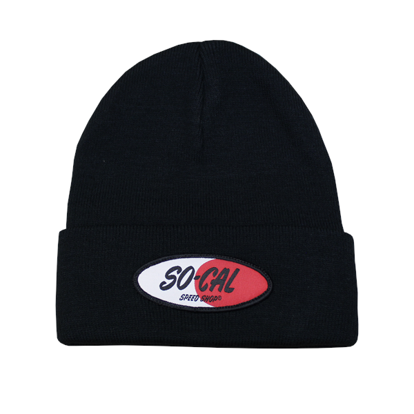 SO-CAL Speed Shop Original Logo Beanie, Flip Style