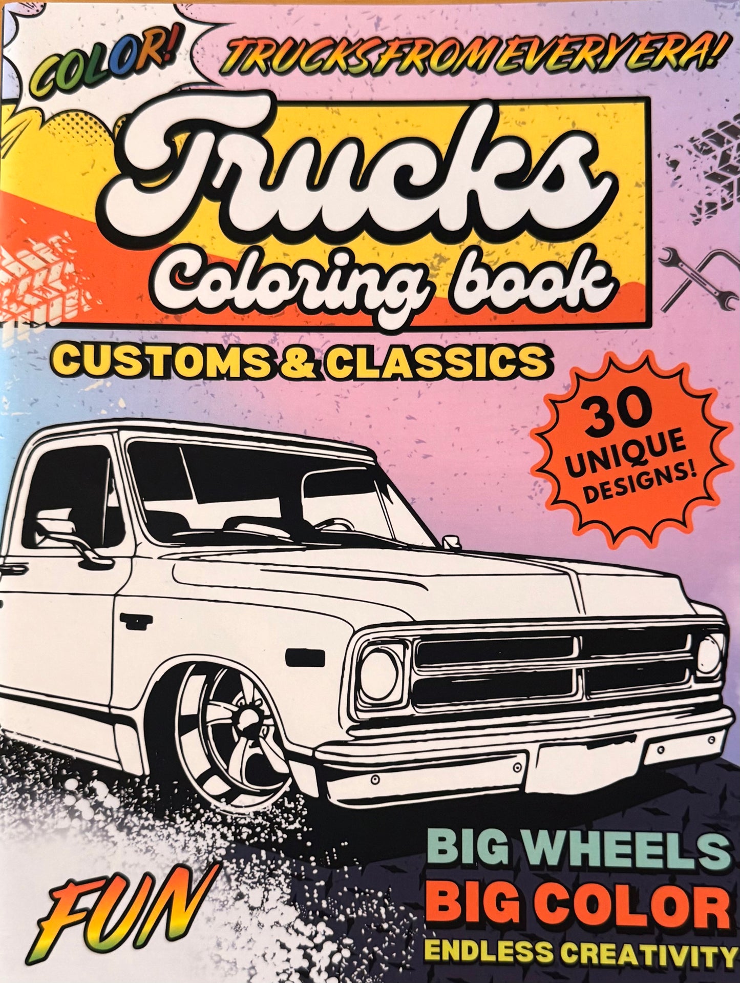 Truck Coloring Book