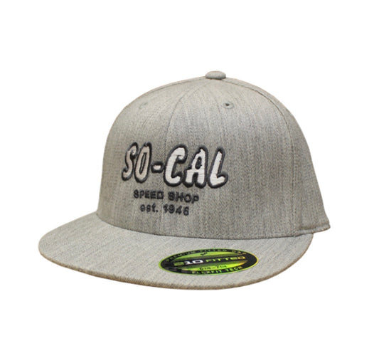 Script Hat, Heather Gray