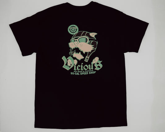 SO-CAL Vicious Aviator T-Shirt - Black