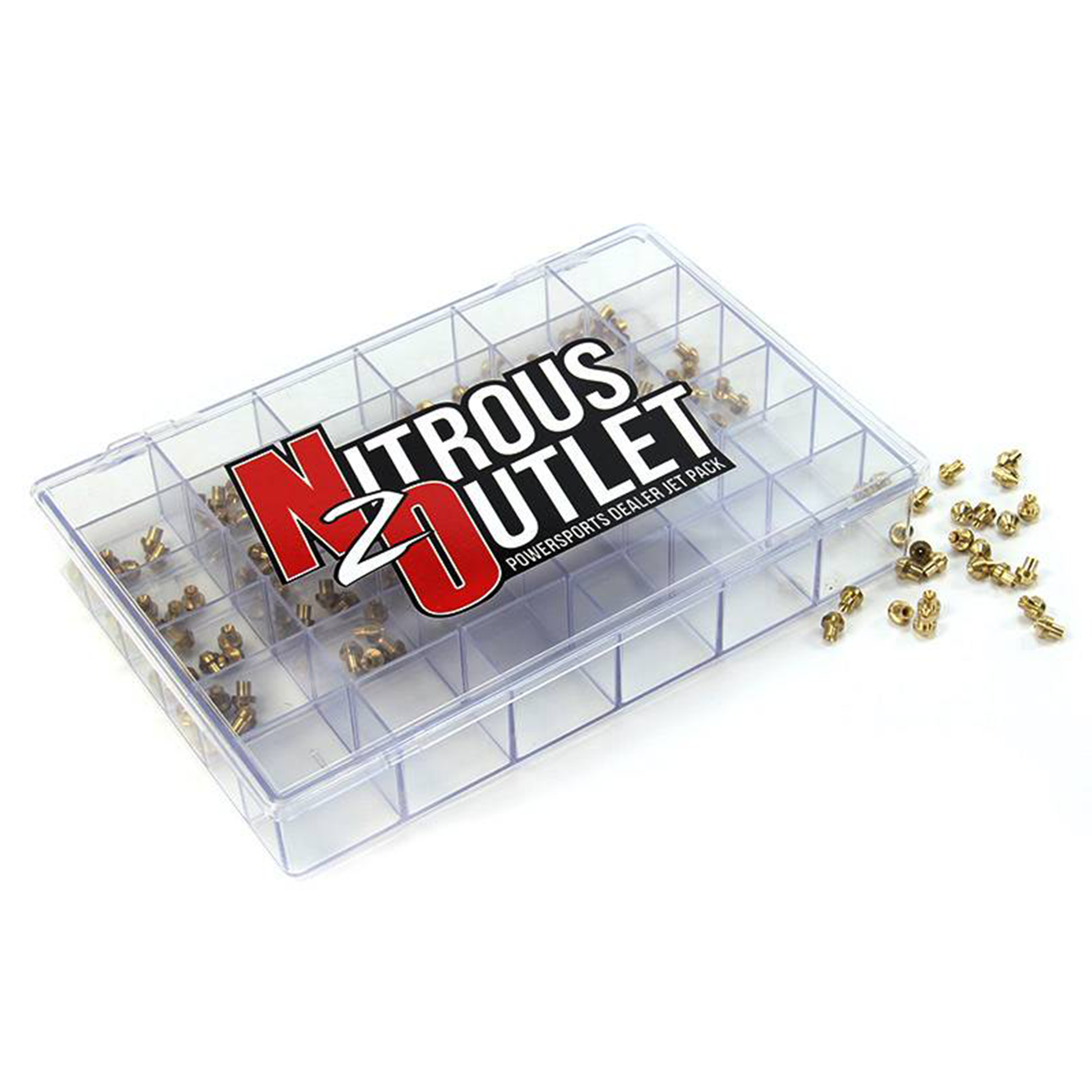 Nitrous Outlet Powersports Dealer Resale Jet Pack (Includes 20 Sizes, 6 of Each, 120 Jets Total)