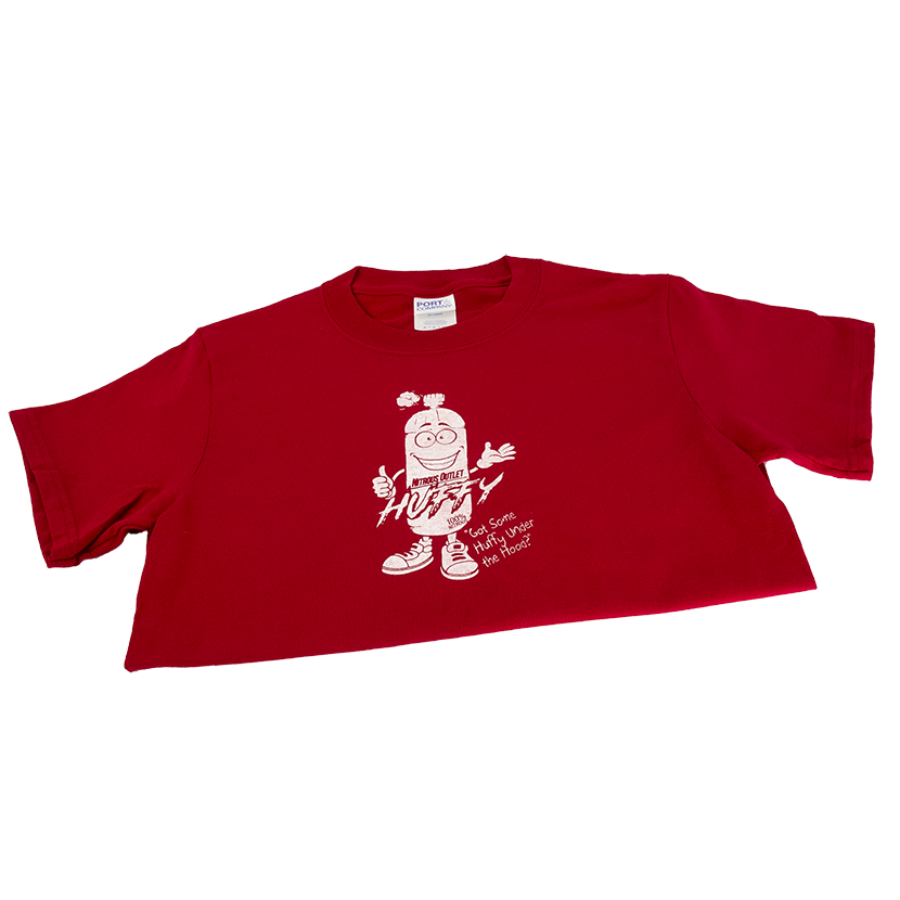 Nitrous Outlet Huffy Kid's T-Shirt - Red/Youth Large