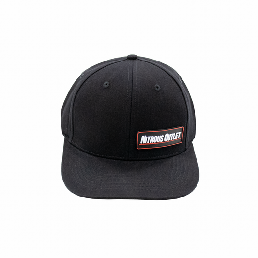 Nitrous Outlet Fitted Patch Cap (Black)(Large)