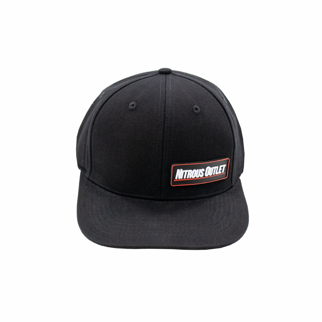 Nitrous Outlet Fitted Patch Cap (Black)(Medium)