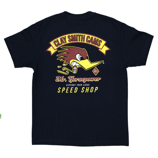 Support your Local Speed Shop T-Shirt-Blue