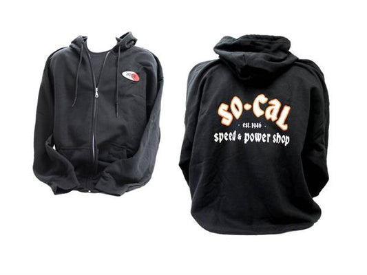 SO-CAL Speed Shop Tank Script Zip Up Hoodie