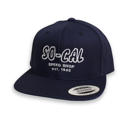 Classic Snap Back Script Hat
